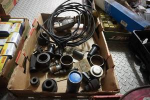 lot 88 image: Trouble light, punches, spacers
