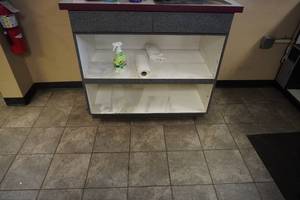 lot 151 image: Matching Back Shelf 46 x 24 x 41 Tall