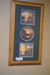lot 167 image: Three small Terry Redlins in one frame