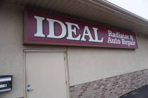 lot 180 image: Outside one sided Sign 20 x 40 Lighted unit