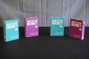 lot 11 image: 2 sets of What do you meme game part 1 and 2