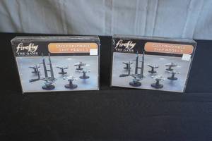 lot 30 image: 2 boxes of Firefly the game Customized ship models