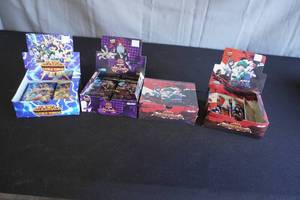 lot 38 image: My hero Academia Collectible card game booster packs