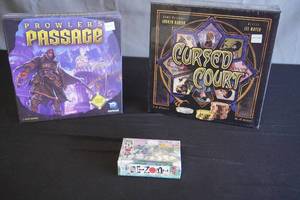 lot 93 image: Games Cursed Court, Prowlers Passage, Shinobi