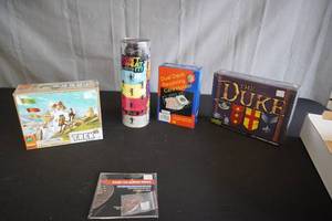 lot 126 image: GamesThe Duke, Trek, Dont set it and card holder
