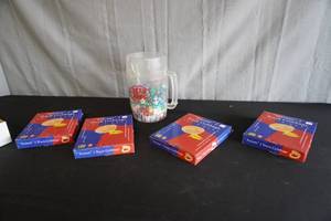 lot 130 image: Cribbage, dice-4 boards