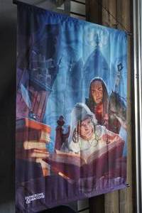 lot 143 image: Mercury playmat, D&D wall scroll, etc