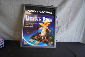 lot 170 image: Lighted sign-18 by 22 with cord