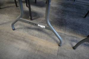 lot 198 image: Lifetime Folding tables 30 x 72
