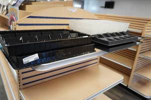 lot 220 image: 5) Card sorter trays