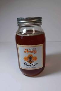 lot 43 image: One Quart Local Honey