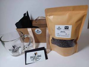 lot 68 image: Dueling Brews Coffee Basket