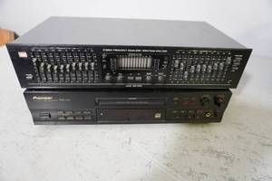 lot 24 image: Pioneer PDR-509 CD Digital Recorder & BSR Equalizer