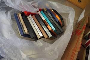 lot 51 image: Flat of 8 tracks, reel to reel tapes