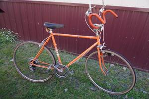 lot 9 image: Orange Sears 10 Speed 26 Bike