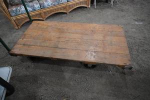 lot 18 image: Nutting 4 wheel market cart