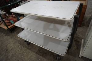 lot 21 image: Three tier Roller cart 4 Long