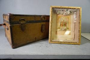 lot 53 image: Floorlocker &amp German Communion Piece