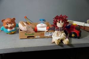 lot 125 image: Fisher Price Toys and Fire Truck