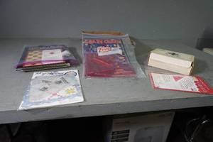 lot 16 image: Many templates including metal ones