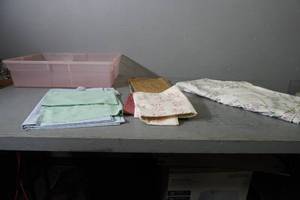 lot 50 image: Long fabric lengths variety