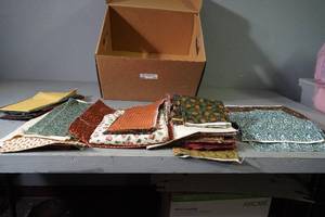 lot 71 image: Variety of fabric lengths