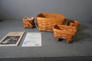 lot 140 image: Four Longaberger Baskets