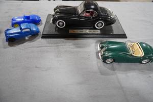 lot 259 image: Two Jaguar model cars