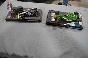lot 281 image: Hot Wheels Indy Cars (larger ones)