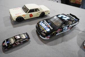 lot 302 image: Dale Earnhart cars-1st and Last Car