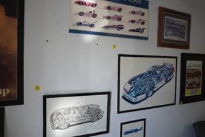 lot 322 image: Five pictures or cars & Old Sauk Rapids Bridge