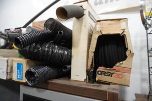 lot 40 image: Air intake hoses and misc hoses
