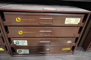lot 43 image: Lawson four drawer cabinet & Contents