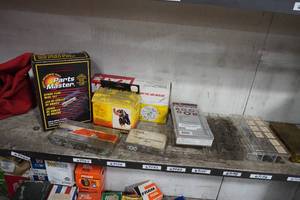 lot 51 image: Second shelf, grease fittings, O-rings, heaters