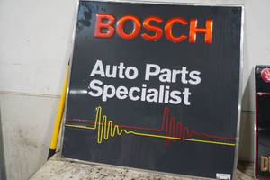 lot 59 image: Bosch Metal Parts tin sign