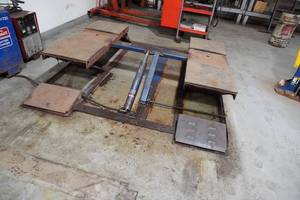 lot 84 image: Rotary Low Rise 24 car lift 6 x 6 unit
