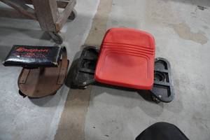 lot 117 image: 2) Mechanic chairsroller seats