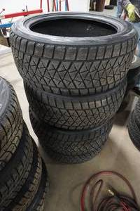 lot 123 image: 4) Bridgestone Blizzak 275-45 R 20