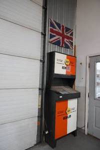 lot 135 image: Echlin Cabinet (NAPA) 80 T x 31 W x 16