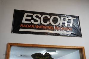 lot 138 image: Escort Radar Receiver banner