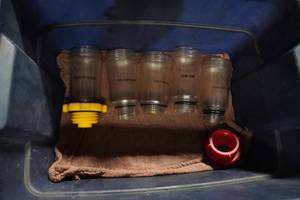 lot 152 image: Oil funnel adaptorsno more oil spills