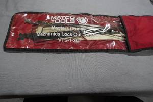 lot 157 image: Matco Lockout tool set and case