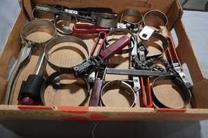 lot 167 image: Oil filter strap wrenches