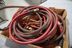 lot 186 image: 3) Air hoses 25 Flexible (good quality)
