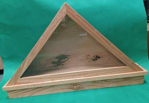 lot 39 image: Handmade Flag Holder