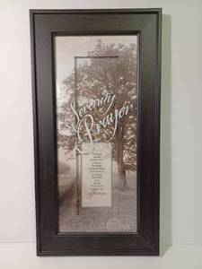 lot 44 image: Serenity Prayer Plaque