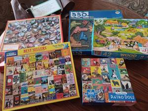 lot 57 image: Family Assortment of Puzzles