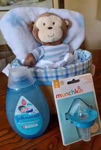 lot 61 image: Baby Blanket, Monkey & Access.