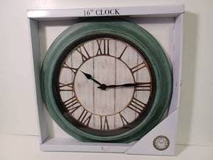lot 63 image: Round Wall Clock