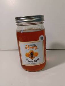 lot 71 image: 1 Quart Local Honey